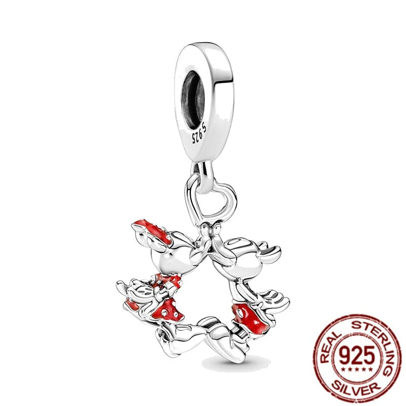 Charms Anhänger 925 Sterling Silber Charm Armband verschiedene Themen Damen Geschenk