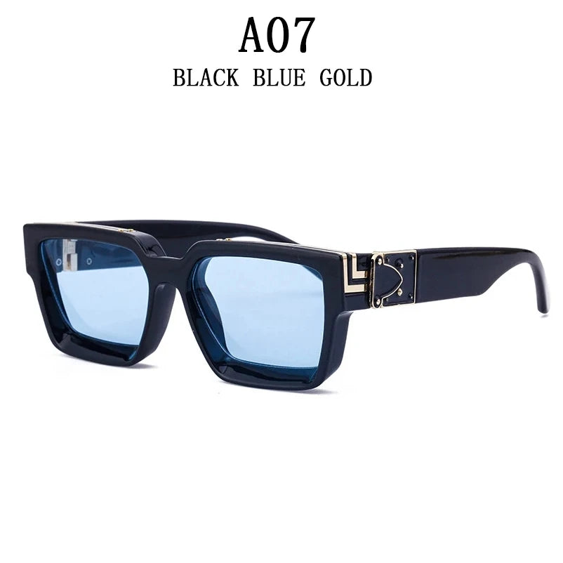 Damen Sonnenbrille Luxus Modische Herren Brille Vintage Pilotenbrille UV400