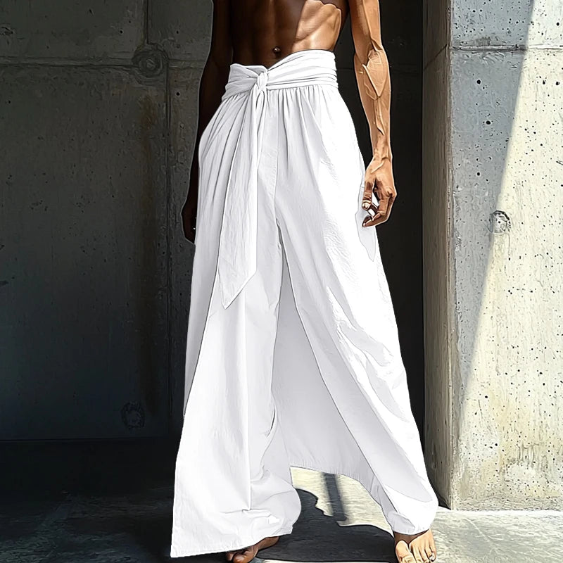 Männer Haremshosen Pumphosen Pluderhosen Hosenrock Hose Herrenrock Kilt Jogger