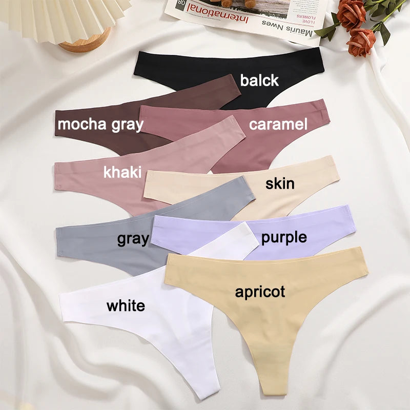 3Stk Frauen Tanga String Höschen Sexy Schlüpfer Slip Dessous Unterwäsche Panties