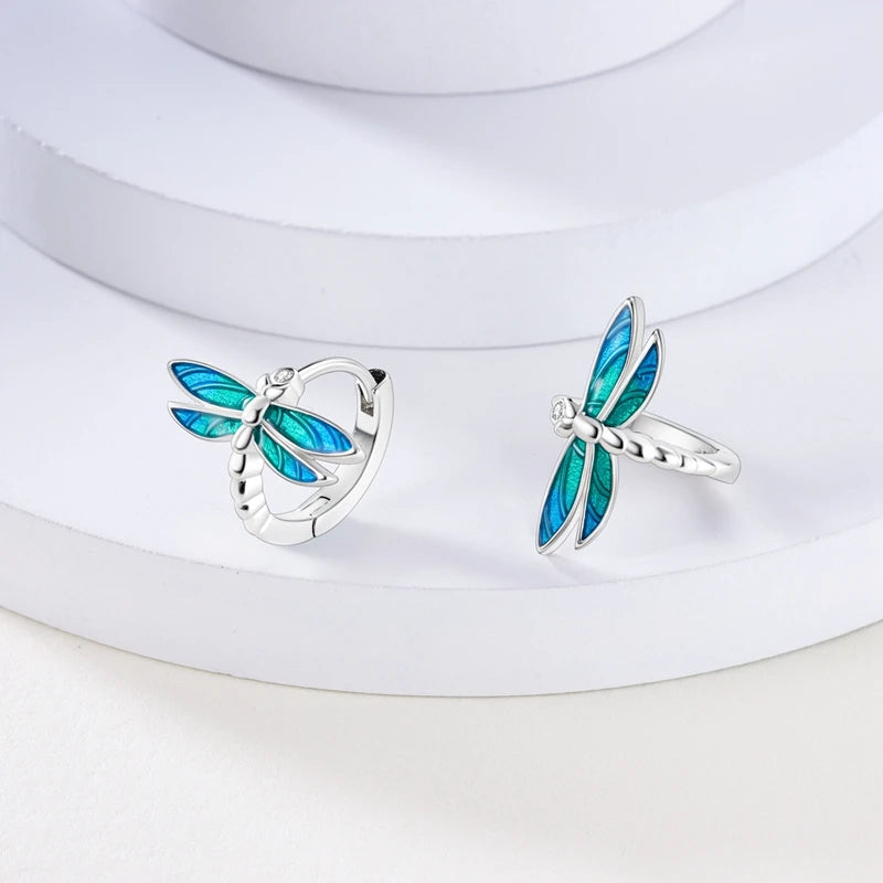 Orecchini a Cerchio in Argento 925 Sterling con Zirconi | Creole Brillantini