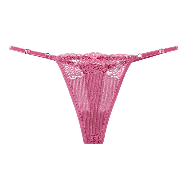 Frauen Tanga String Höschen Sexy Schlüpfer Slip Dessous Unterwäsche Panties