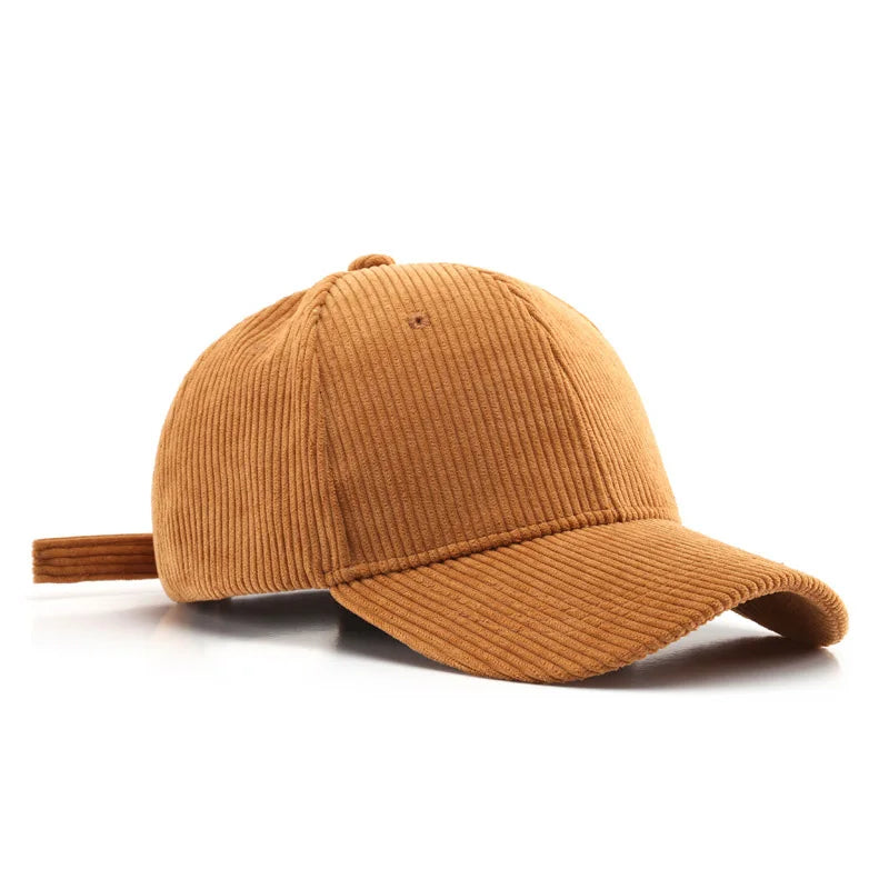 Basecap Baseball Cap Cord Mütze Kappe Männer Frauen Sonnenschutz Freizeit Hut
