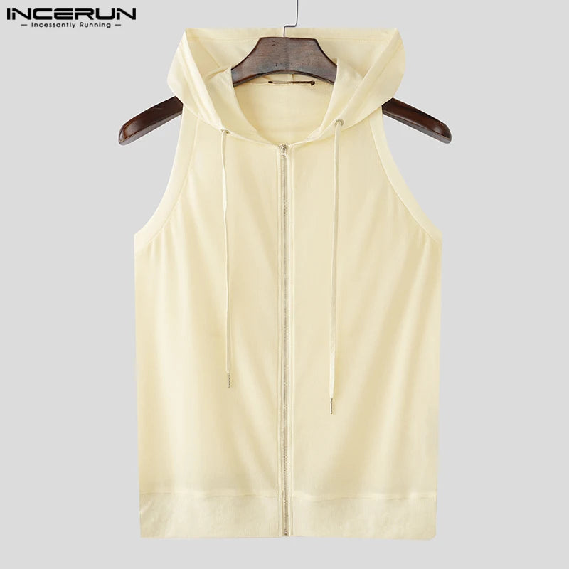 Herren Oberteil Ärmellos Tank Top Sexy Shirt Clubwear Muskel T-Shirt Unterhemd