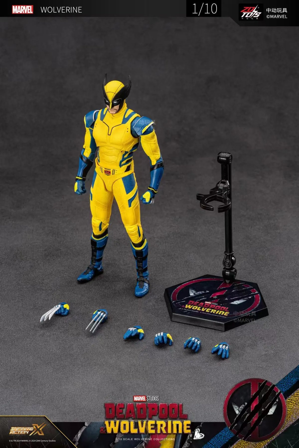 Deadpool & Wolverine Action Figur 19CM Model Spielzeug Figuren Sammlerstück