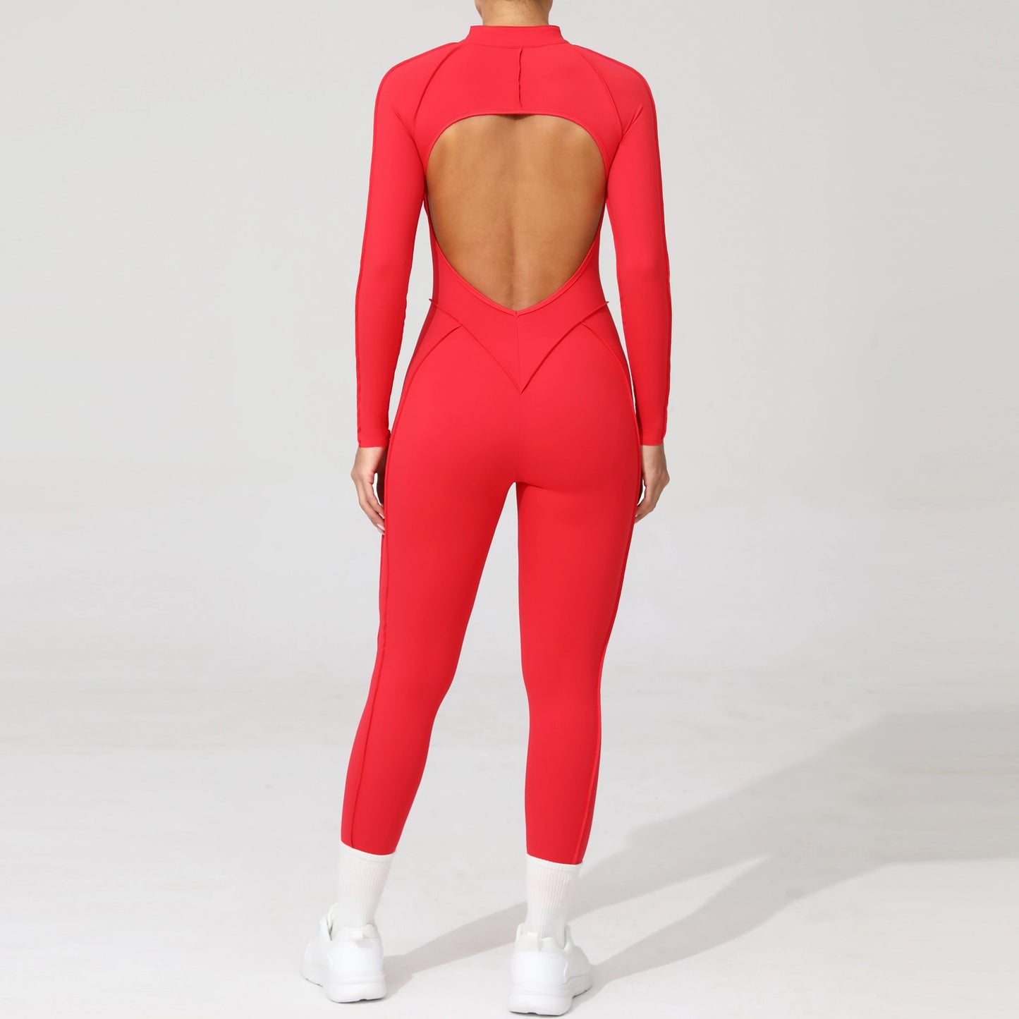 Yoga Fitness Overalls Jumpsuit Gym Stretch Leggings Jogging Anzug Top Push Up