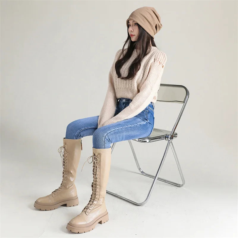 Damen Winter Warm Thermo Jeans Hose Innenfleece Stretch Hosen Leggins Denim