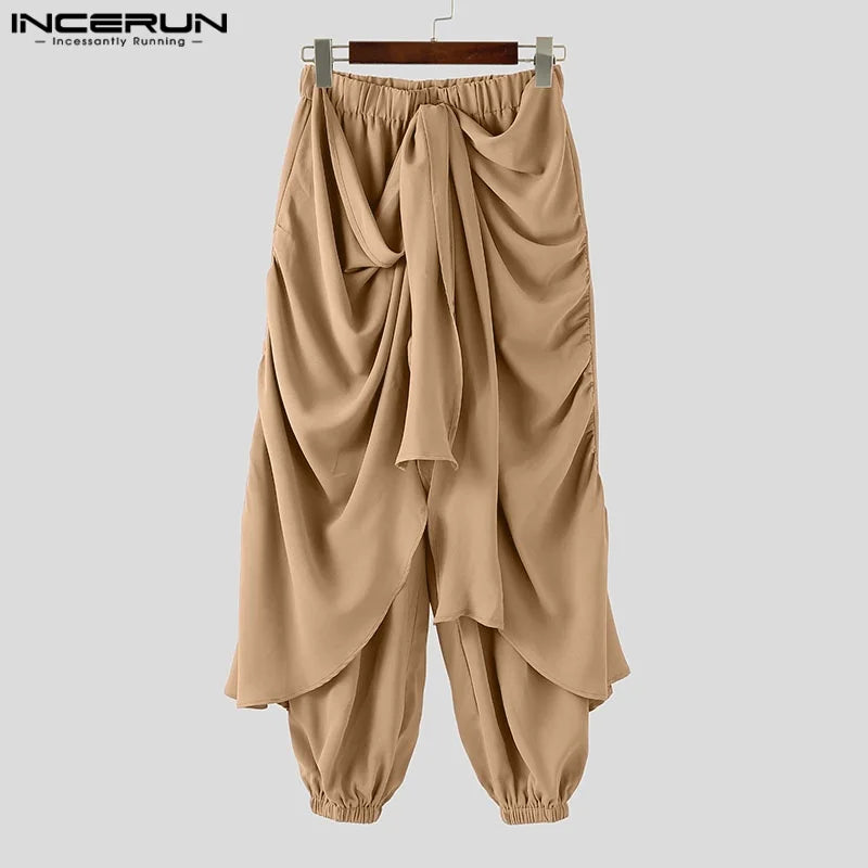 Männer Hose Haremshosen Pumphosen Pluderhosen Hosenrock Herrenrock Kilt Jogger