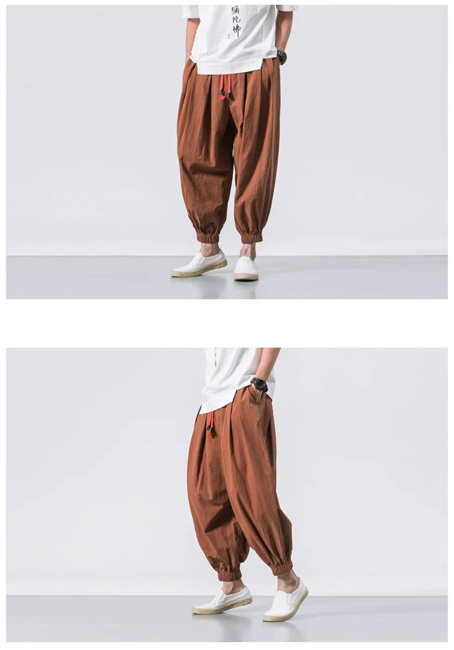 Leggings Pantaloni Fitness Pants Turca Etnici Kilt Uomo Sarouel Harem Aladin