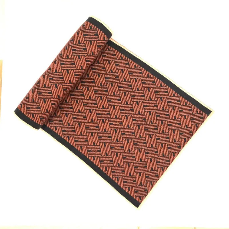 Herren Schal Winterschal Stola Schlauchschal Halstuch Wollschal Strickschal Loop