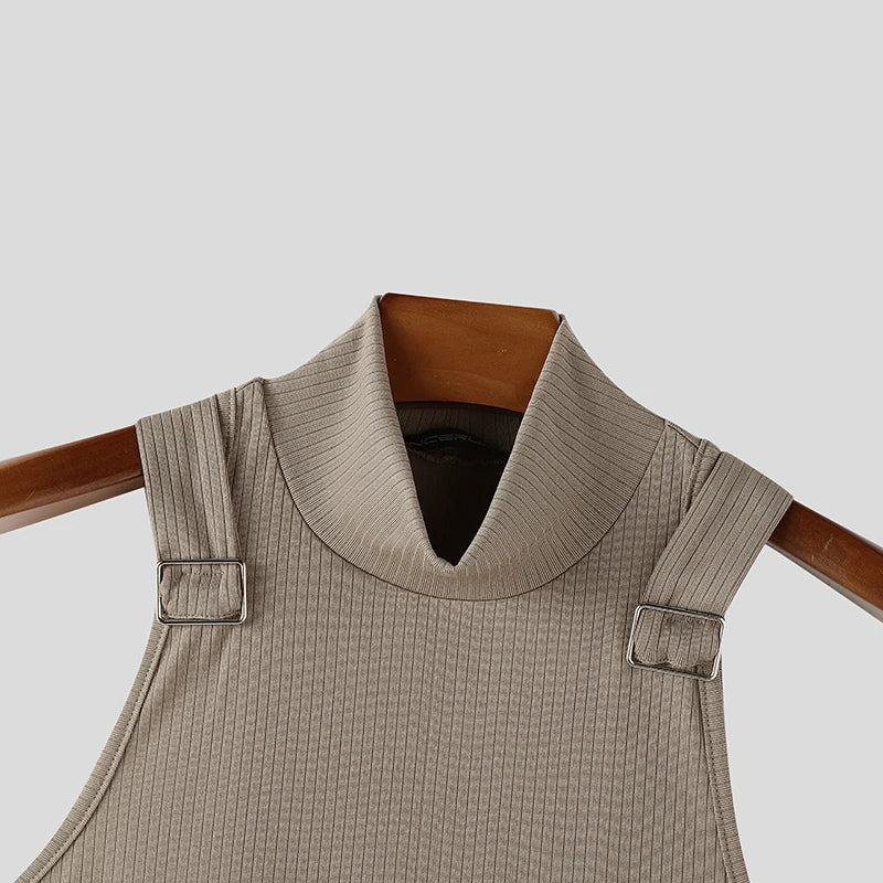 Herren Oberteil Ärmellos Tank Top Sexy Shirt Clubwear Muskel T-Shirt Unterhemd