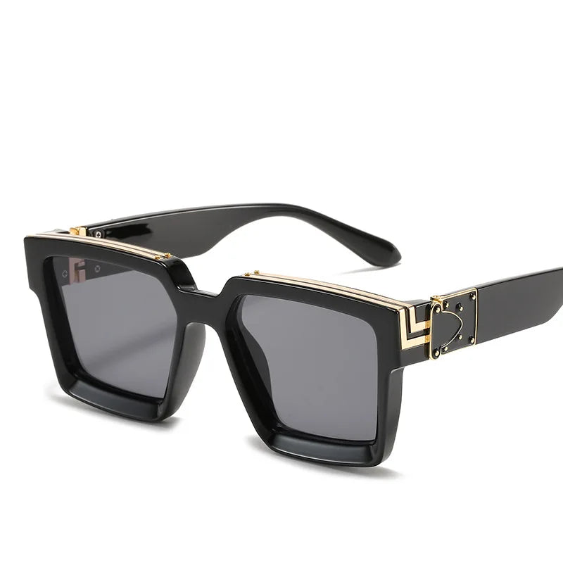 Damen Sonnenbrille Luxus Modische Herren Brille Vintage Pilotenbrille UV400