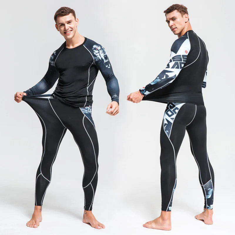 Trainingsanzug Kompressionshose Sporthose Kurzhose Shorts Laufshirts Sportshirt