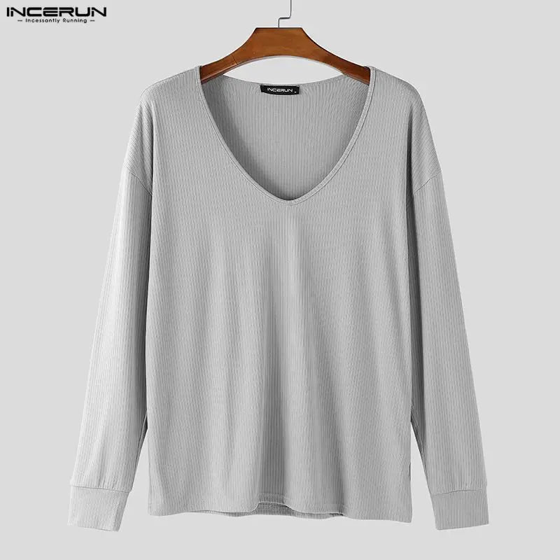 Herren Pullover Sweatshirt Leichter Pulli Sweater Langarm Shirt Strickpullover