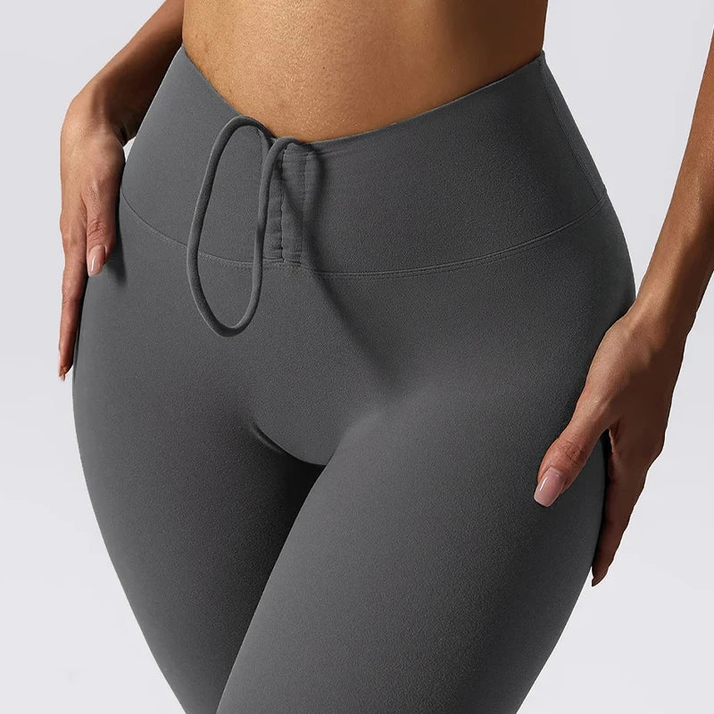 Yoga Leggings Push Up Damen Sport Hose Fitness Gym Stretch Leggins Jogginghose