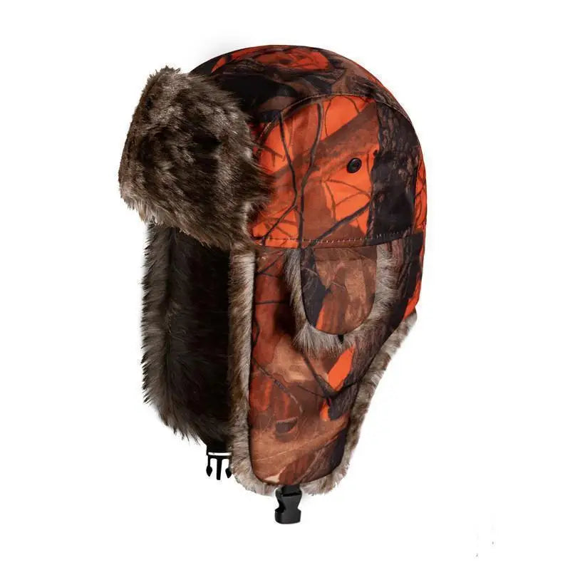 Damen Fliegermütze Wintermütze Trapper Fellmütze Pilotenmütze Mütze Ohrenmütze