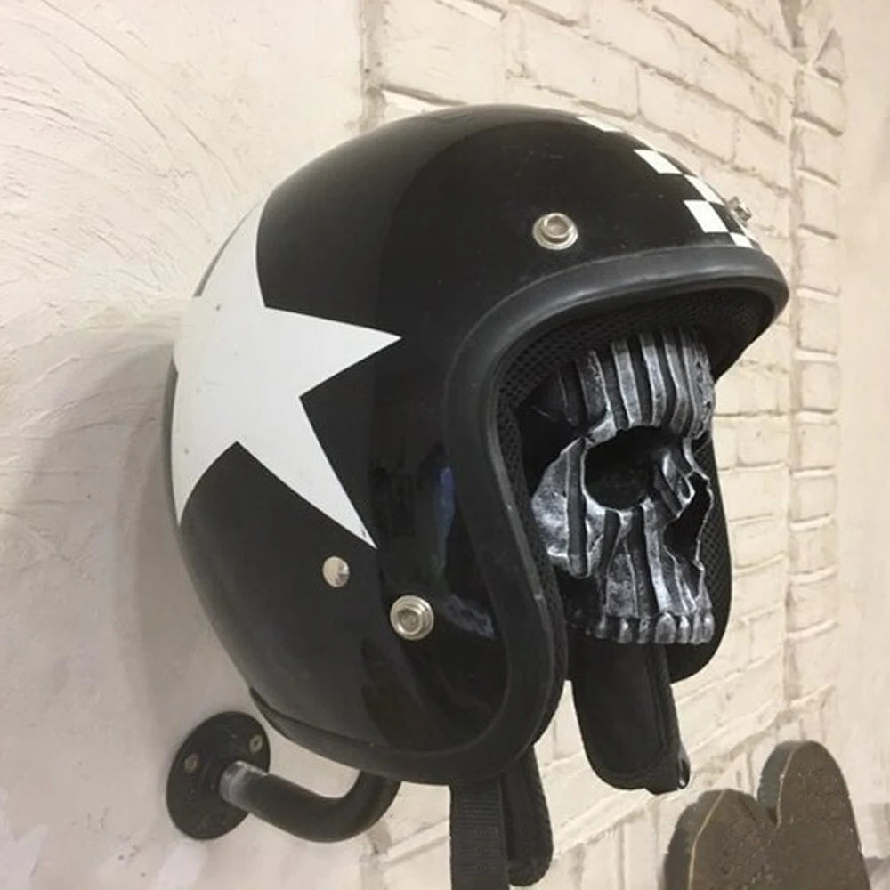 Motorrad Helm Halter Wandhaken Hakenleiste Hacken Kleiderhacken Garderobenhaken