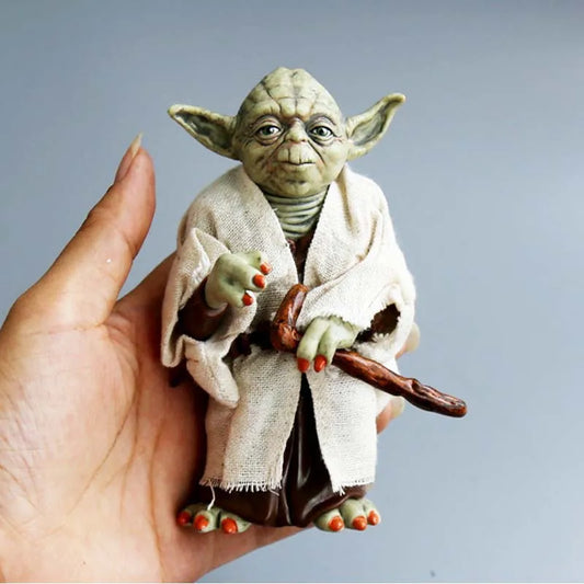 YODA Action Figur Model Spielzeug Figuren 12cm Action-figur Puppe Actionfigur