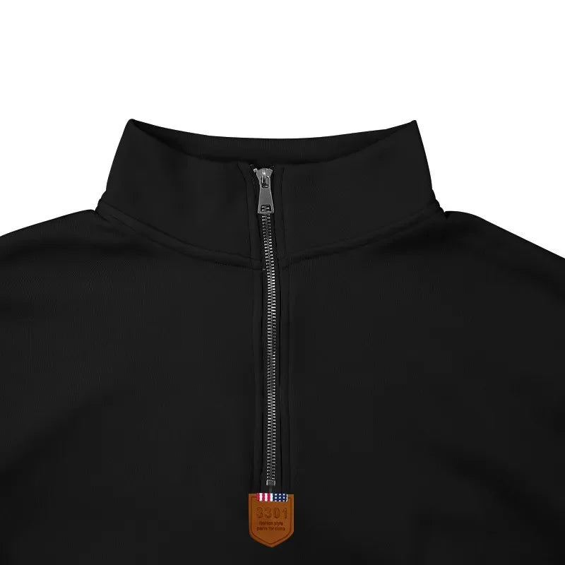 Herren Pullover Sweatshirt Troyer Pulli Sweater Stehkragen Zipper Langarmpulli