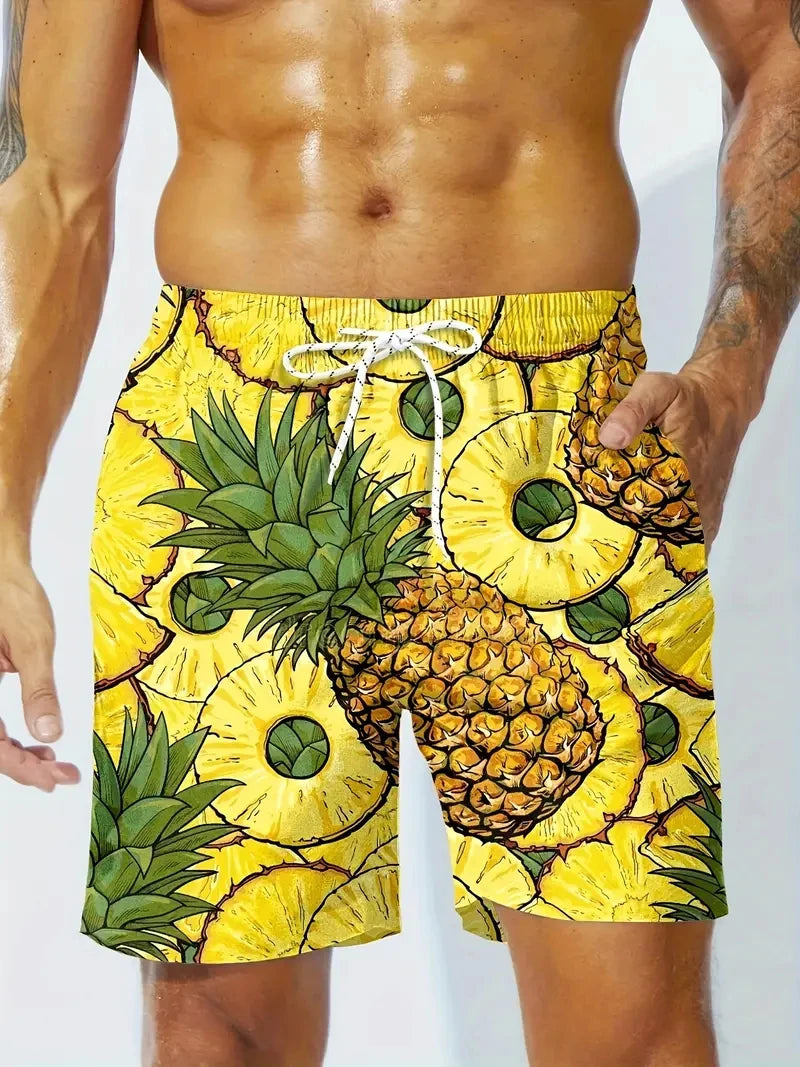 Herren Badehose Badeshort Kurze Hose Shorts Schwimmhose 100% Polyester NEU
