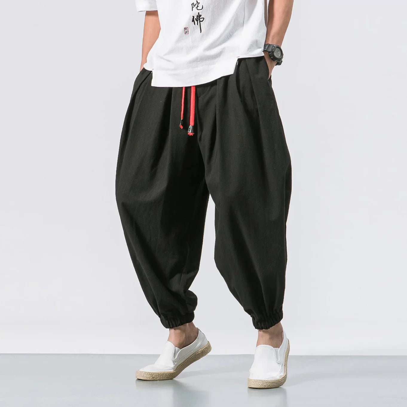 Männer Hose Haremshosen Pumphosen Pluderhosen Hosenrock Herrenrock Kilt Jogger