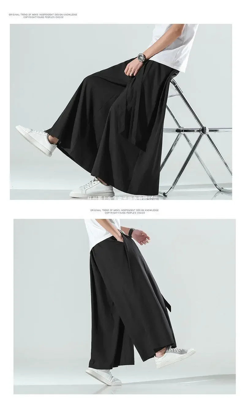 Männer Hose Haremshosen Pumphosen Pluderhosen Hosenrock Herrenrock Kilt Jogger