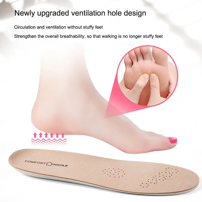 Orthopädische Einlegesohlen Latex Schuheinlagen Gel-Sohlen Sportschuh-Einlage