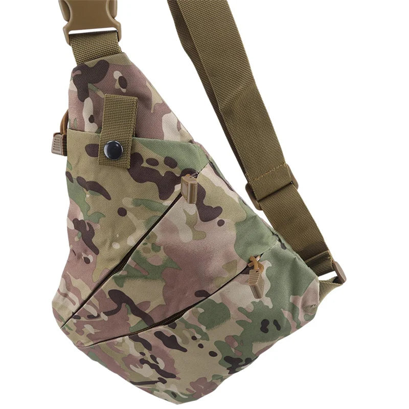 Borsa da petto Zaino Monospalla Marsupio Per Uomo Borsello Moto Fondina