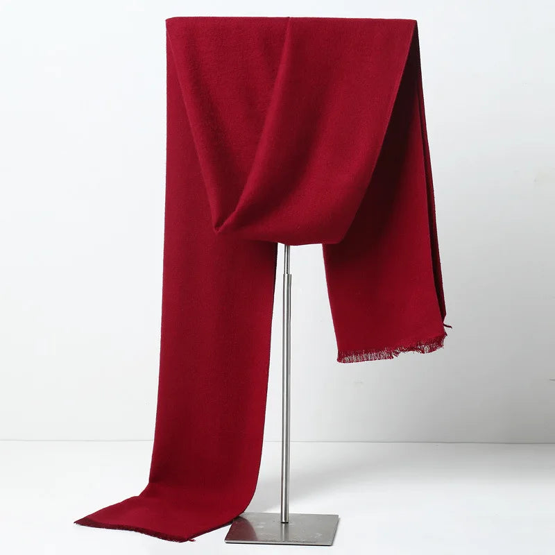 Herren Schal Winterschal Stola Schlauchschal Halstuch Wollschal Strickschal Loop