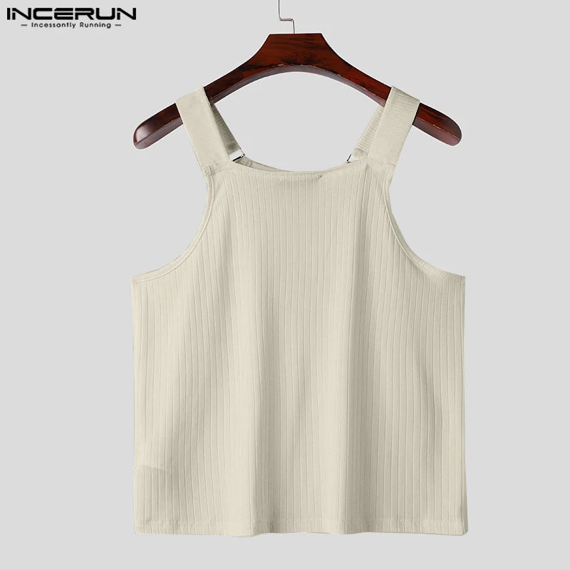 Herren Oberteil Ärmellos Tank Top Sexy Shirt Clubwear Muskel T-Shirt Unterhemd
