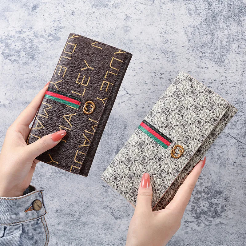 Damen Portemonnaie Fashion Geldbörse Brieftasche Fashion Geldbeutel Portmonee