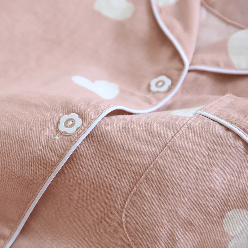 Pigiami da donna | L'intimo per la notte Camicia Completo da Casa in due pezzi