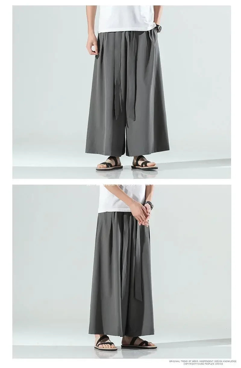 Männer Hose Haremshosen Pumphosen Pluderhosen Hosenrock Herrenrock Kilt Jogger