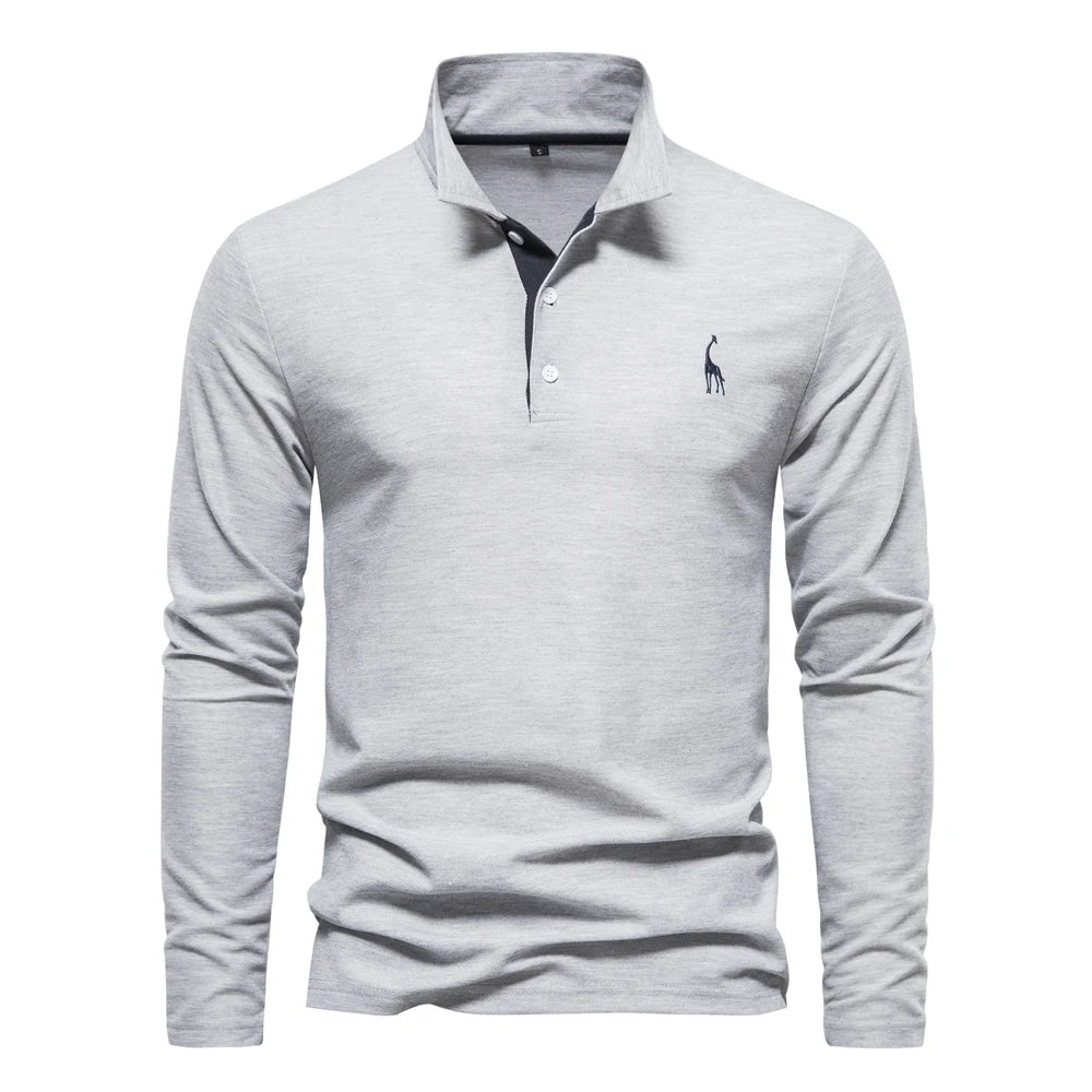 Herren Pullover Sweatshirt Troyer Pulli Sweater Poloshirt Langarmpulli Polohemd