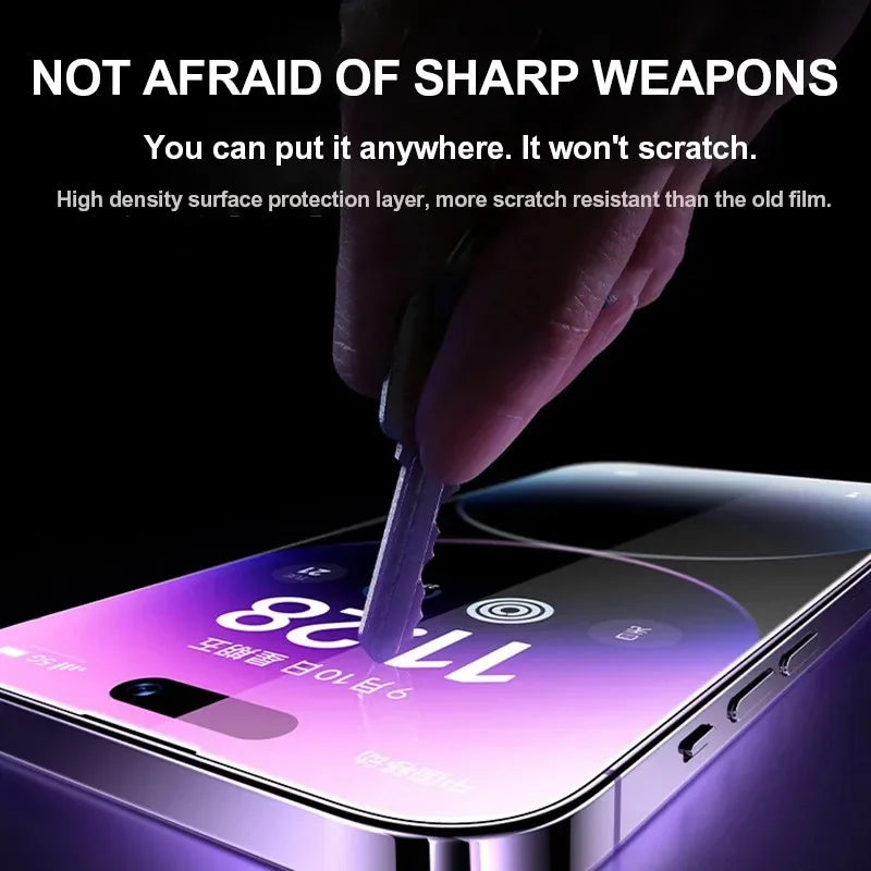 4x Panzerfolie Glas Schutz Folie Full Screen Schutz Für iPhone 16 Displayschutz