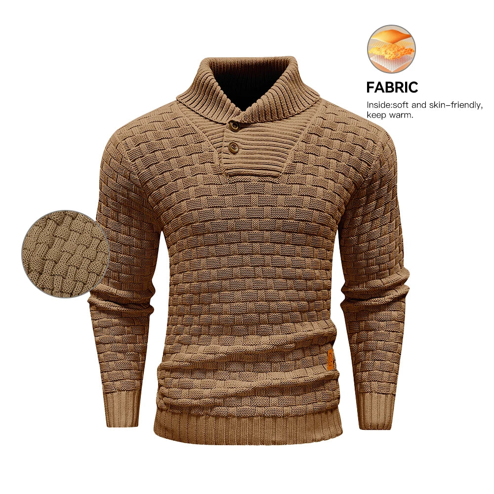 Herren Pullover Sweatshirt Troyer Pulli Sweater Stehkragen Zipper Langarmpulli