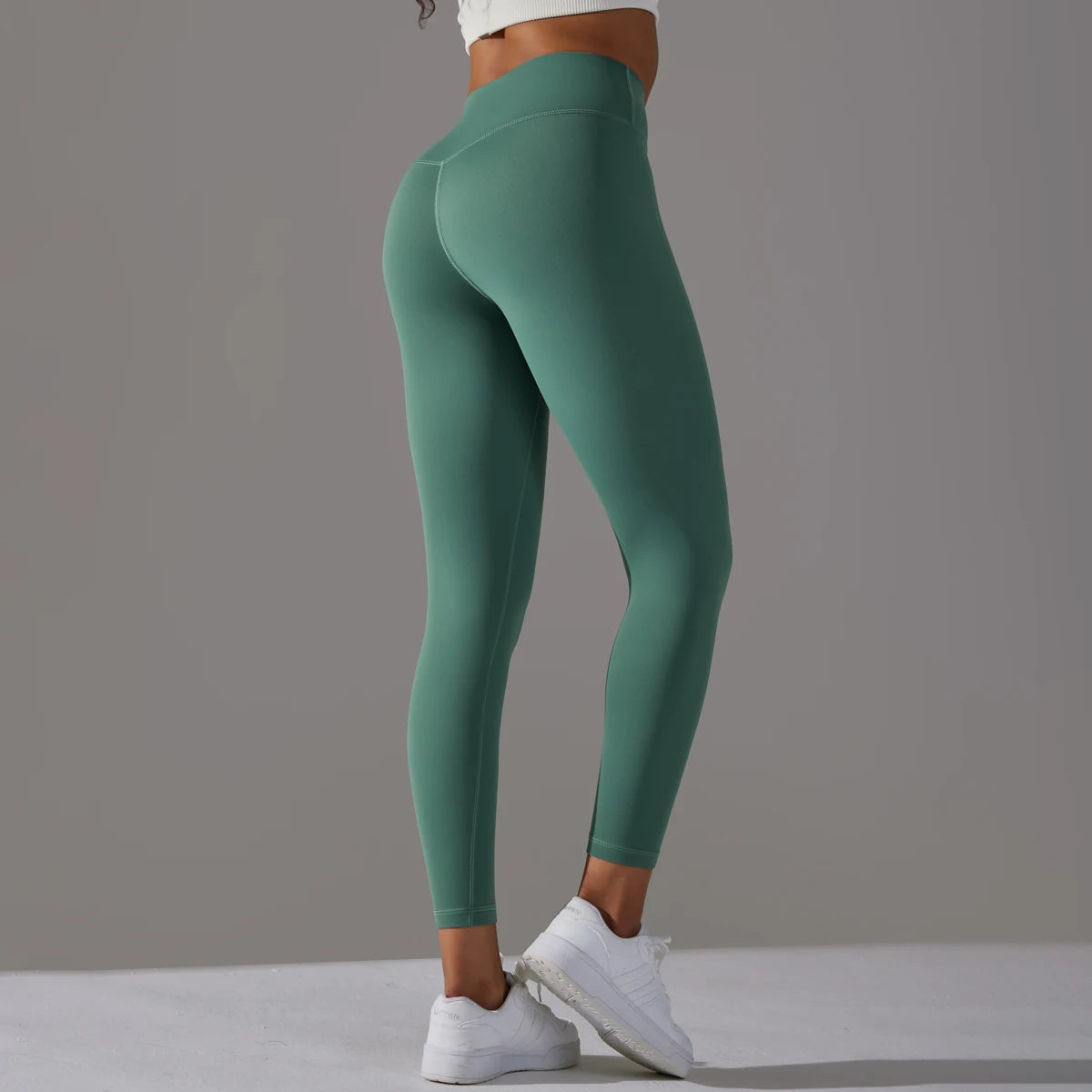 Yoga Leggings Push Up Hohe Taille Sexy Damen Sport Fitness Gym Stretch Hose