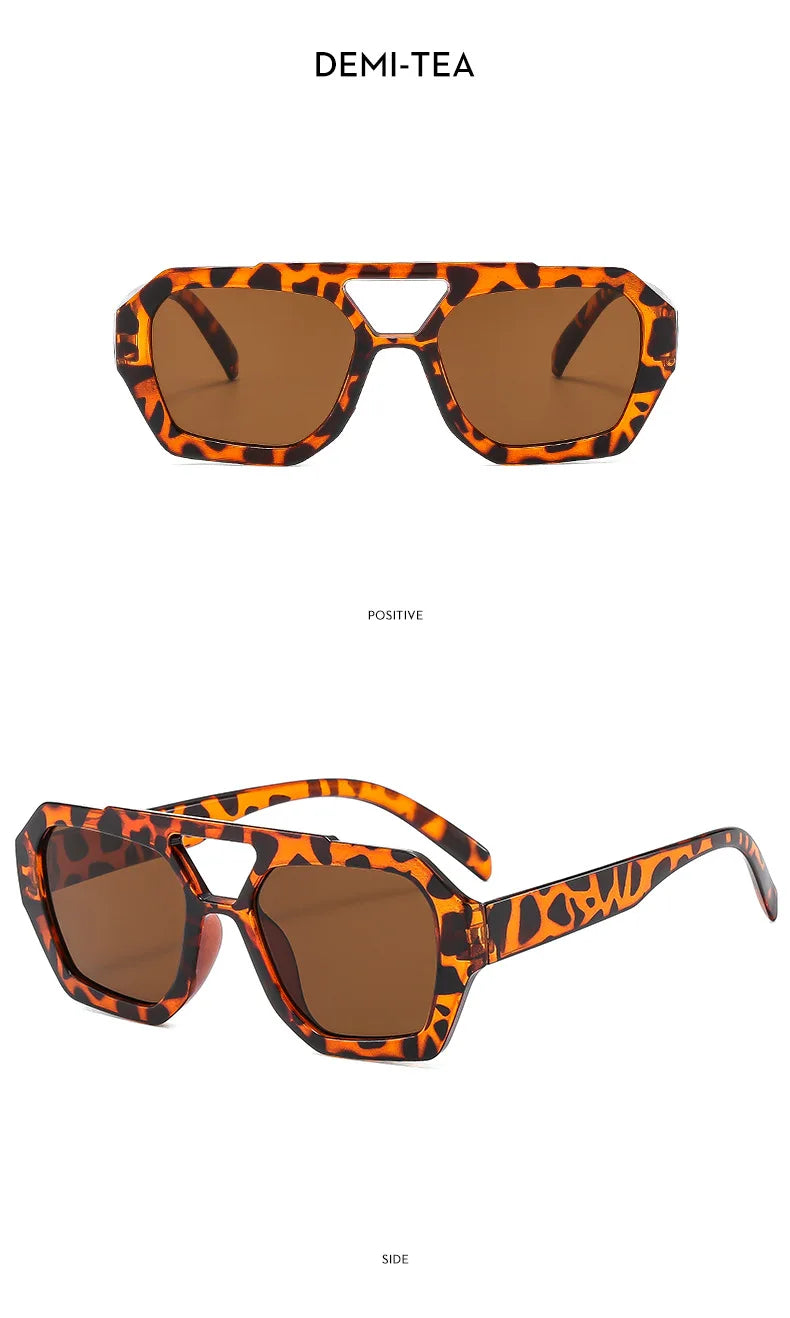 Occhiali da sole ovali oversize per donna e uomo Fotocromatici Polarizzati UV400