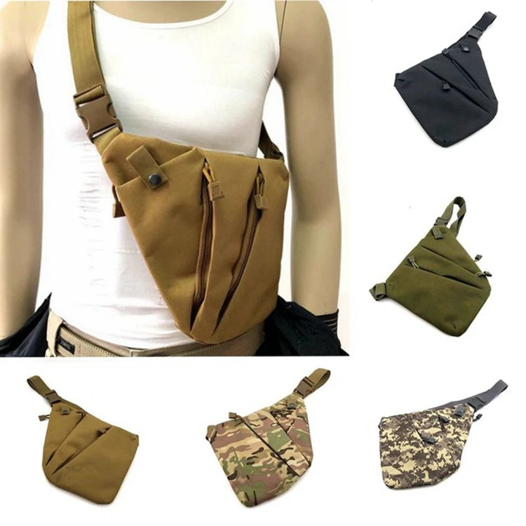 Borsa da petto Zaino Monospalla Marsupio Per Uomo Borsello Moto Fondina