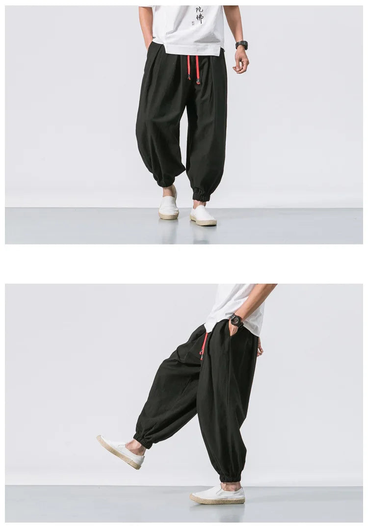 Männer Hose Haremshosen Pumphosen Pluderhosen Hosenrock Herrenrock Kilt Jogger