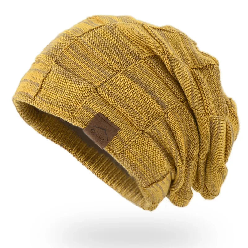 Damen Wolle Mütze Wintermütze Strickmütze Kappe Bommelmütze Pudelmütze Haube