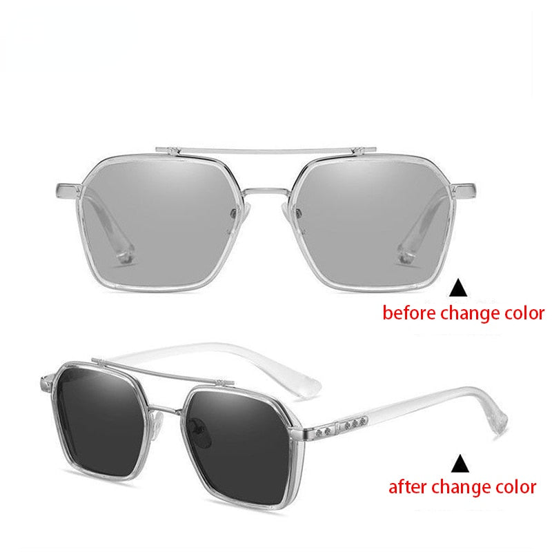 Designer Luxus Sonnenbrille Damen Herren Quadratische Übergröße Gläser Vintage