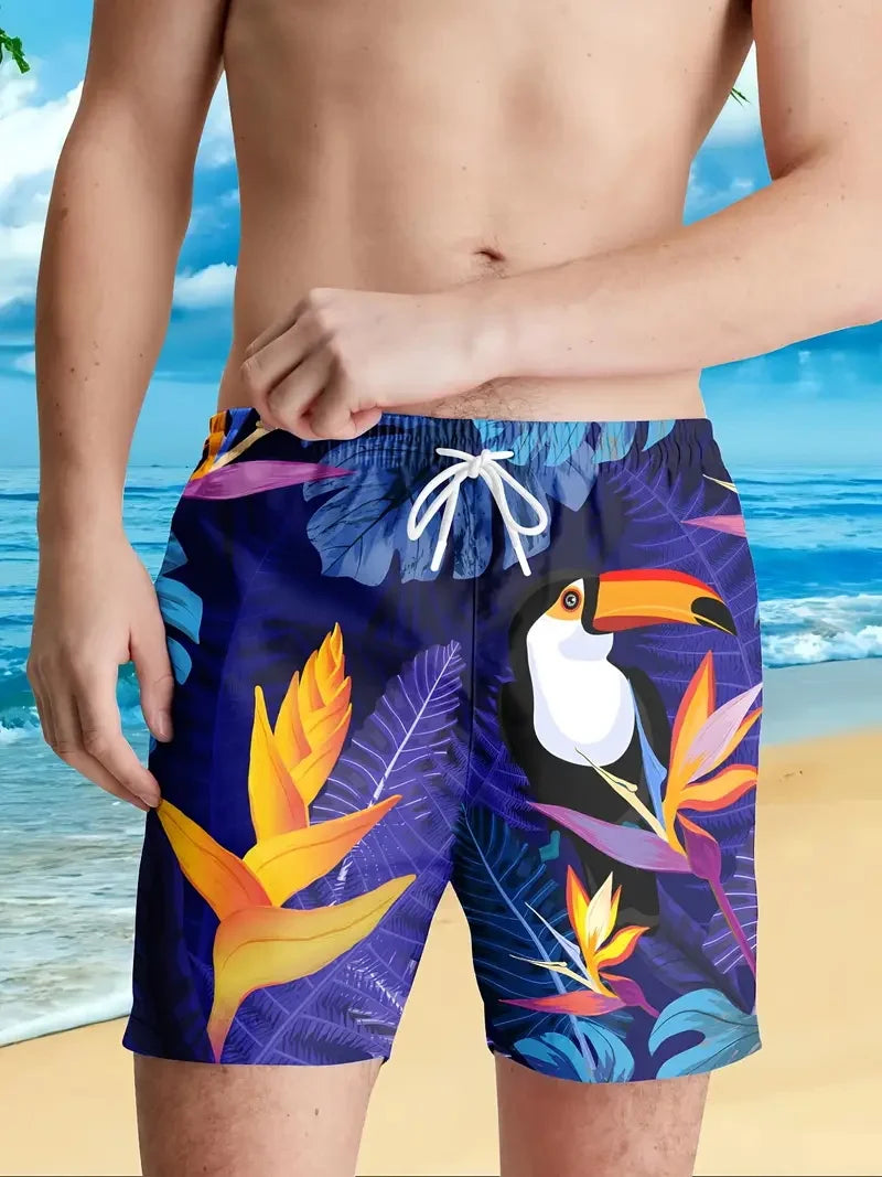Herren Badehose Badeshort Kurze Hose Shorts Schwimmhose 100% Polyester NEU