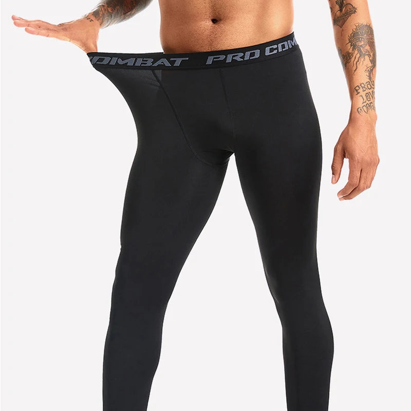 Herren Leggings Sporthose Jogginghose Trainingshose Lauf Hose Kompressionshose
