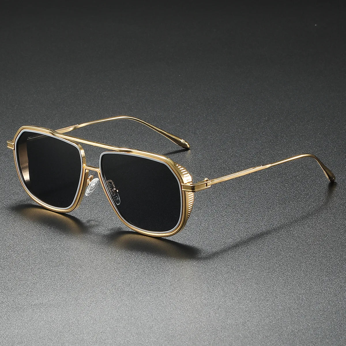 Herren Sonnenbrille Designer Luxus Männer Vintage Brille Pilotenbrille UV400