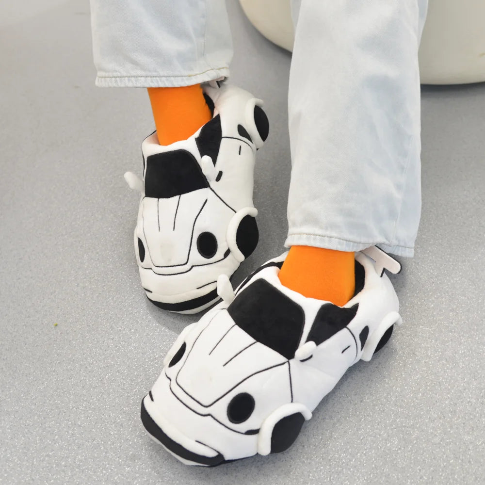 Damen Hausschuhe Pantoffeln Winterschuhe Plüsch Hausschuhe Samt Herren Slippers