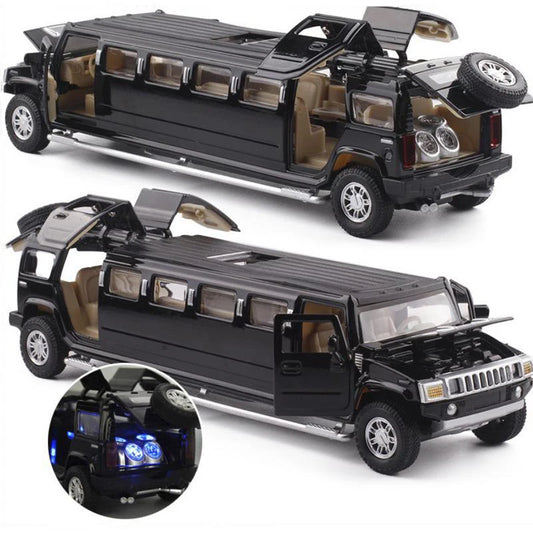 1:32 Modellauto Hummer Limousine Metall Spielzeug Kinder Automodell Geschenk