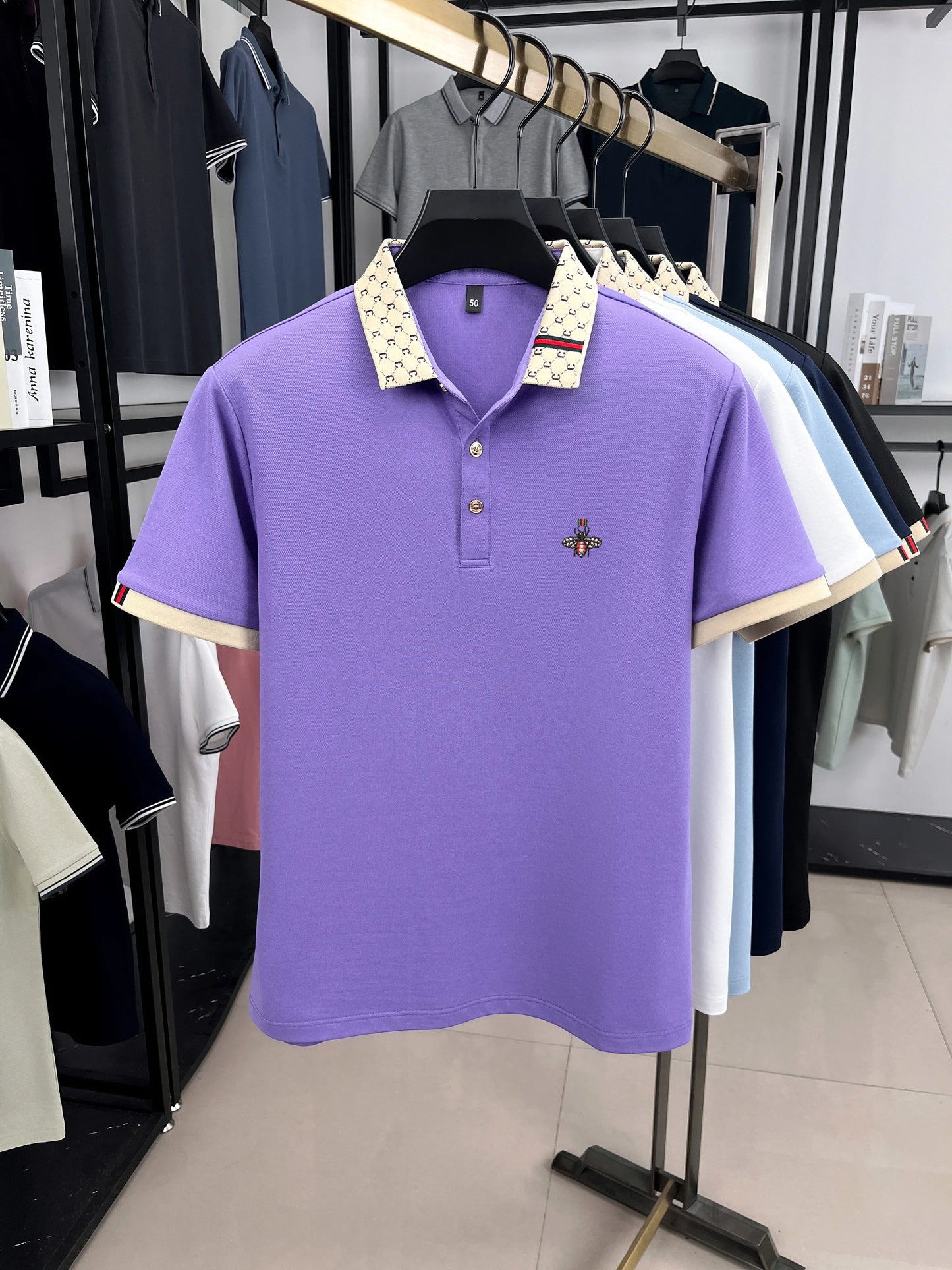 Herren Poloshirt POLO Shirt T-Shirt Kurzarm Hemd Fashion Polohemd Herrenmode Top