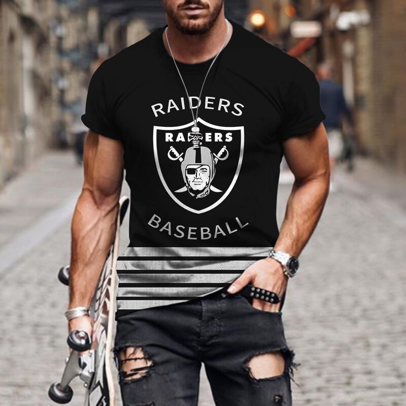 Herren Fashion Vintage 3D T-Shirt Rundhals Unisex Sommer Streetwear
