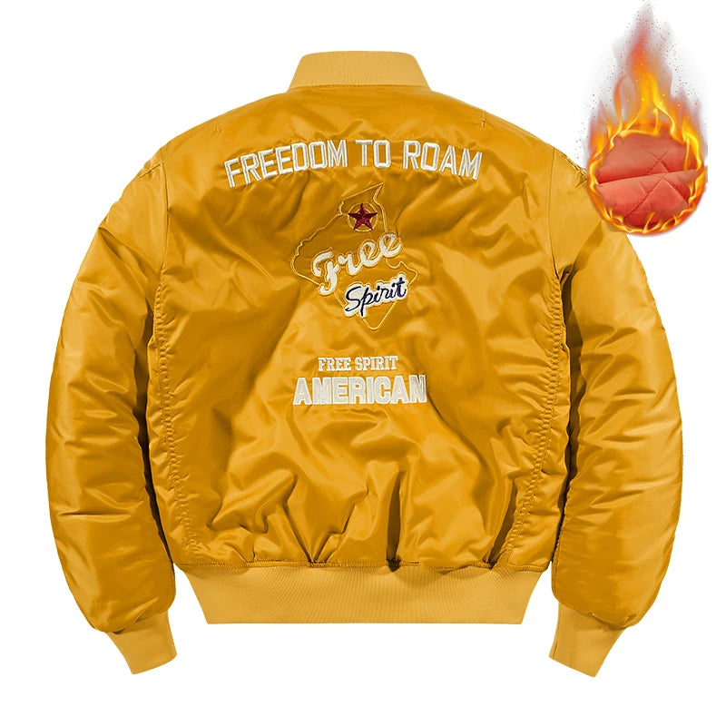 MA-1 Bomber Jacke Fliegerjacke Baseball Pilotenjacke Baseballjacke Hip Hop